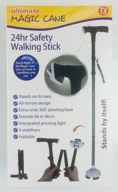 היתרונות במקל הליכה עם פנס