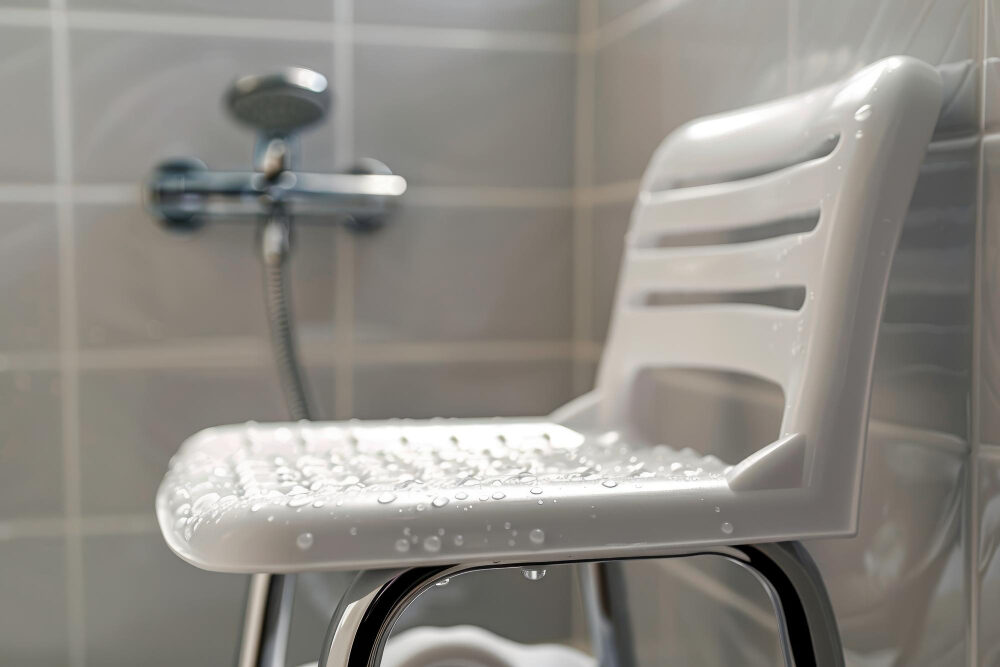 כסאות רחצה מתקפלים למניעת נפילות במקלחת