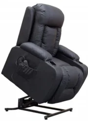 כורסא קימה דמוי עור עם חימום מסג וחיבור USB אוסטרלי